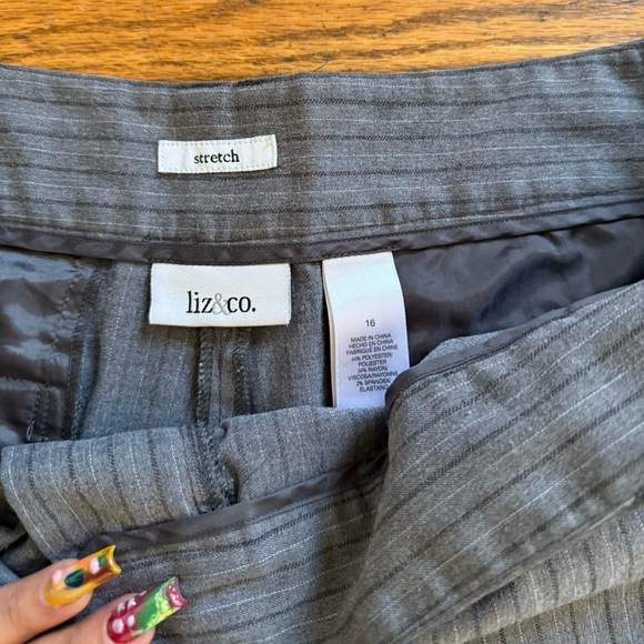 Y2K Pinstripe Trousers - Picture 7 of 7